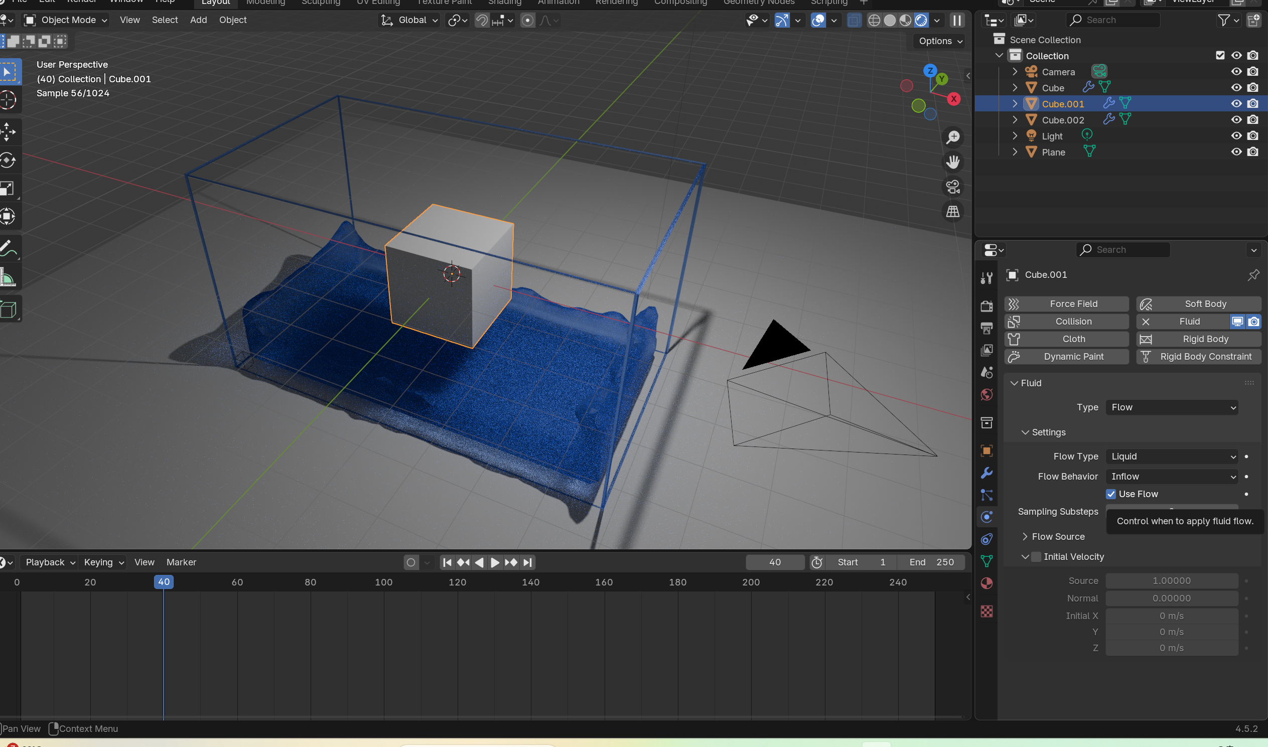 블렌더 Fluid Simulation 완전 기초 강의